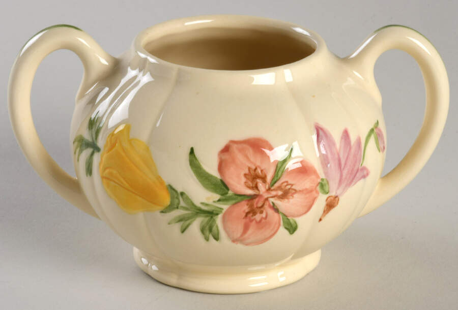 Wildflower Sugar Bowl No Lid by Franciscan-1