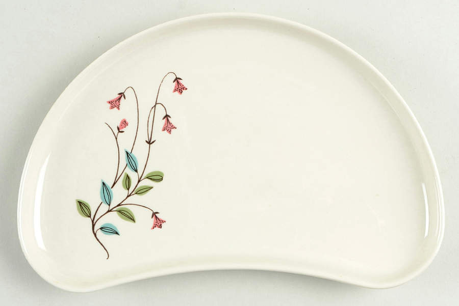 Winsome Crescent Salad Plate by Franciscan-1