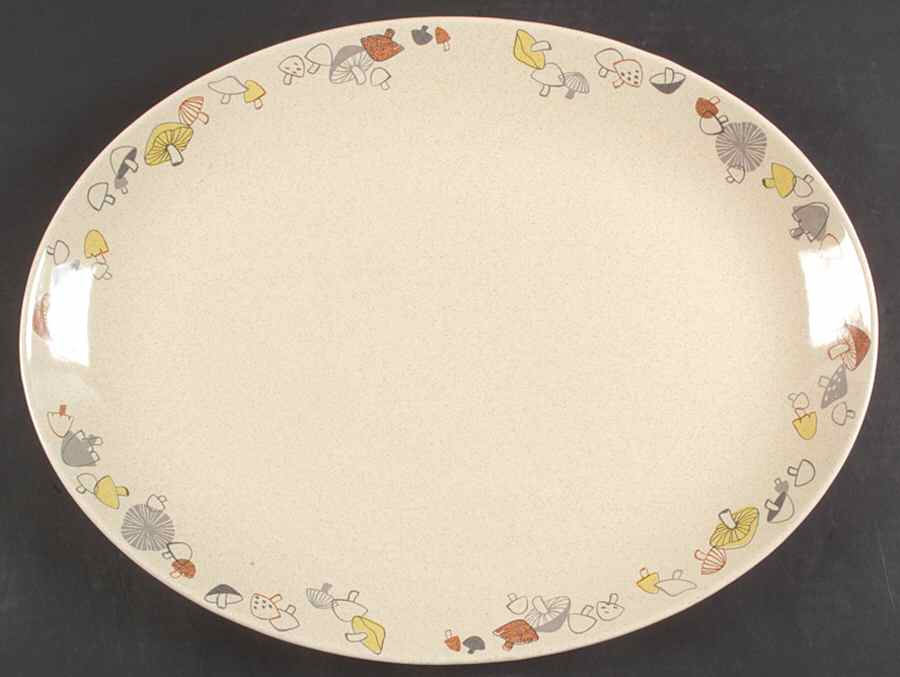 Woodlore 16" Oval Serving Platter by Franciscan-1