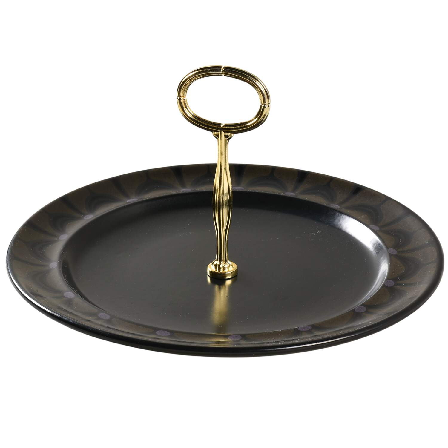 Zanzibar Round Serving Plate with Center Handle (Dp) Hc by Franciscan-1