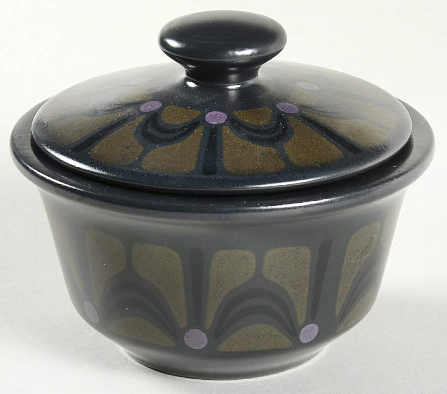 Zanzibar Sugar Bowl & Lid by Franciscan-1