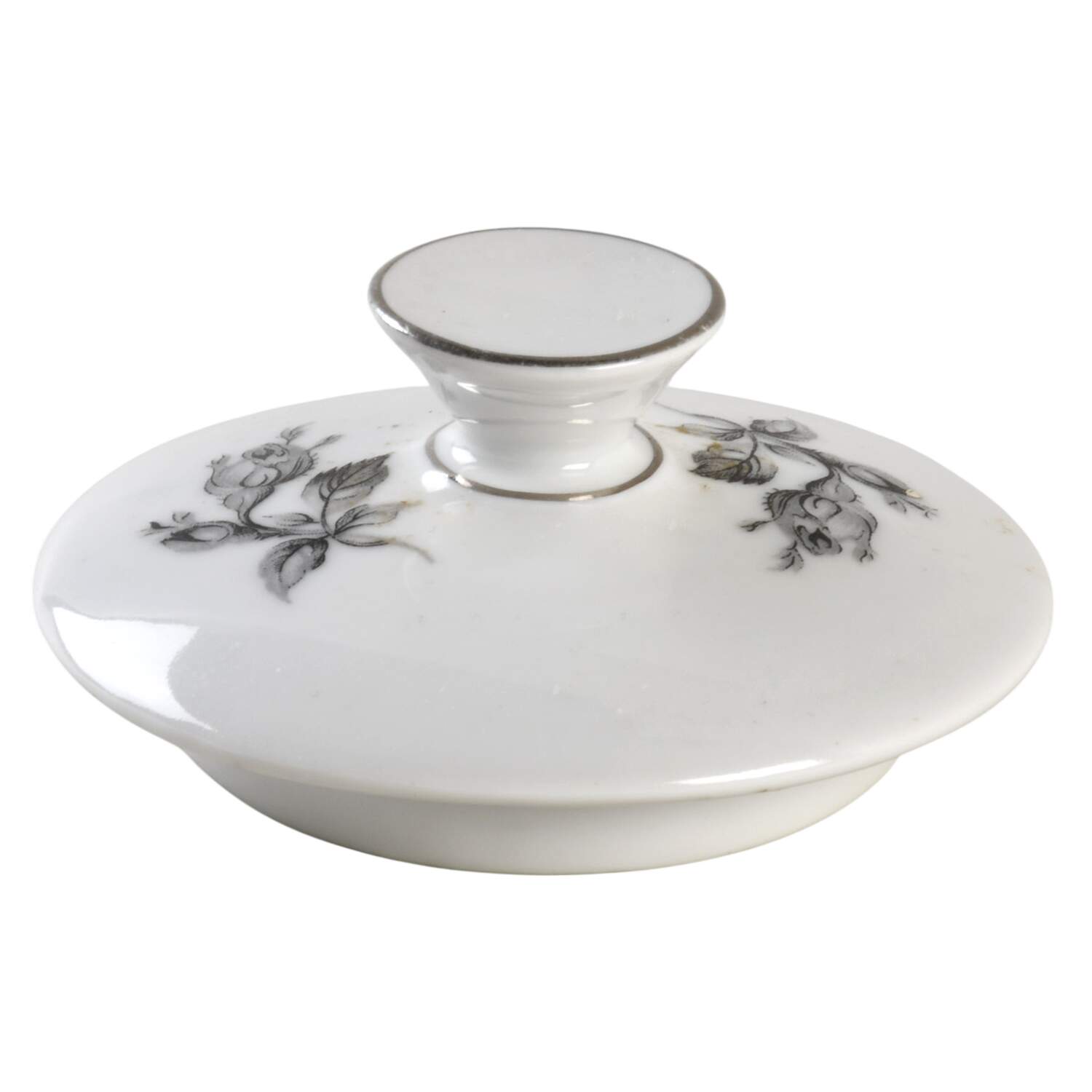 Royal Rose Lid for Sugar Bowl by Foresight-1