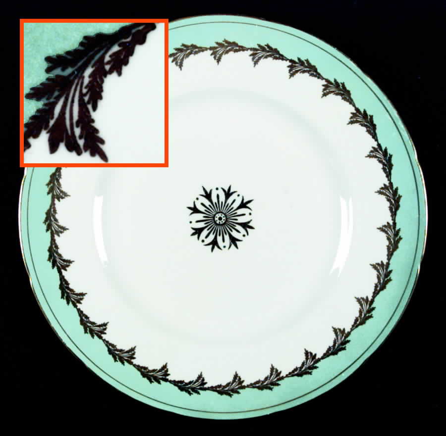 3087 (Scalloped) Dinner Plate by Foley-1