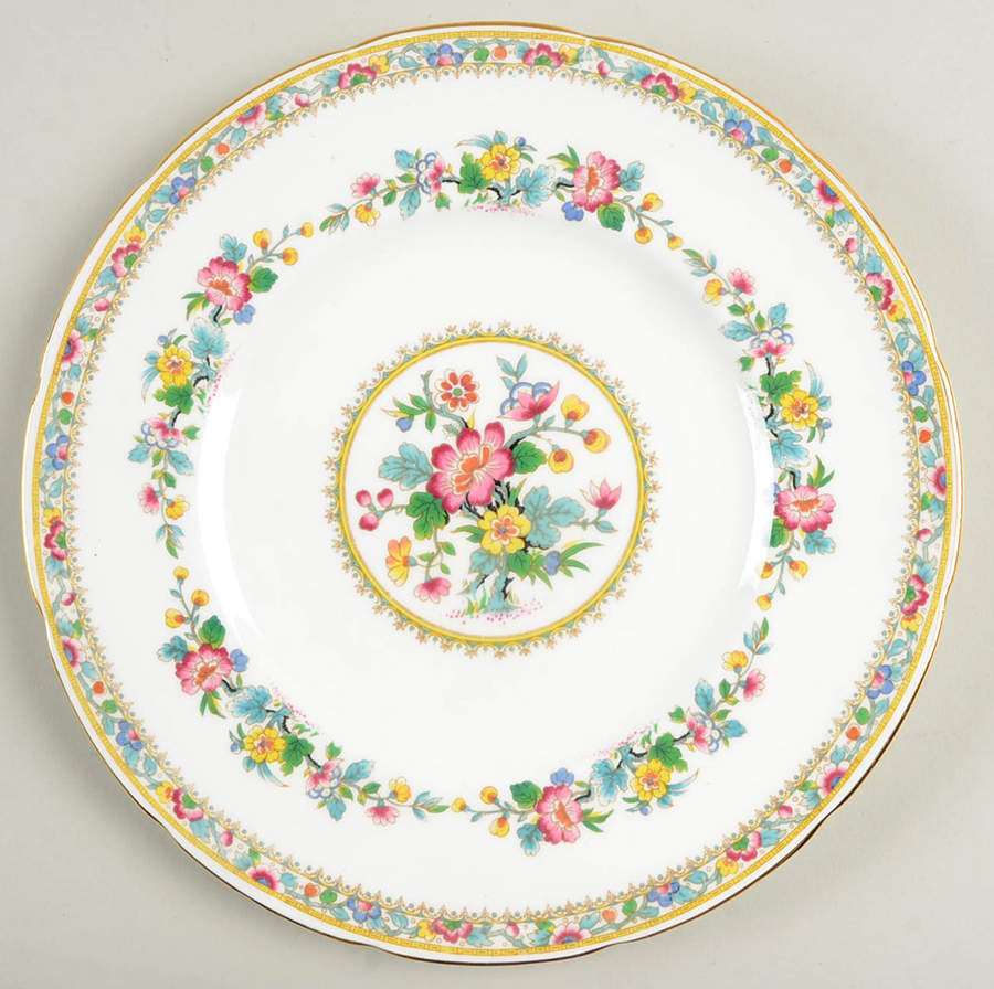 Ming Rose Luncheon Plate by Foley-1