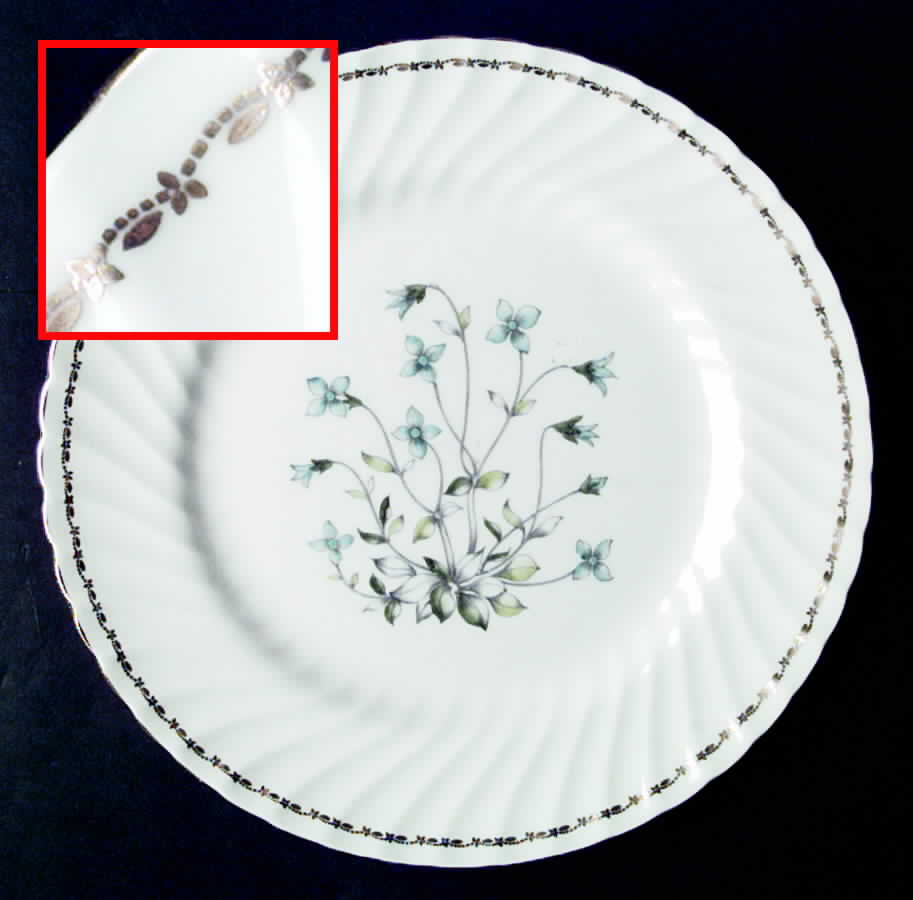 Periwinkle Dinner Plate by Foley-1