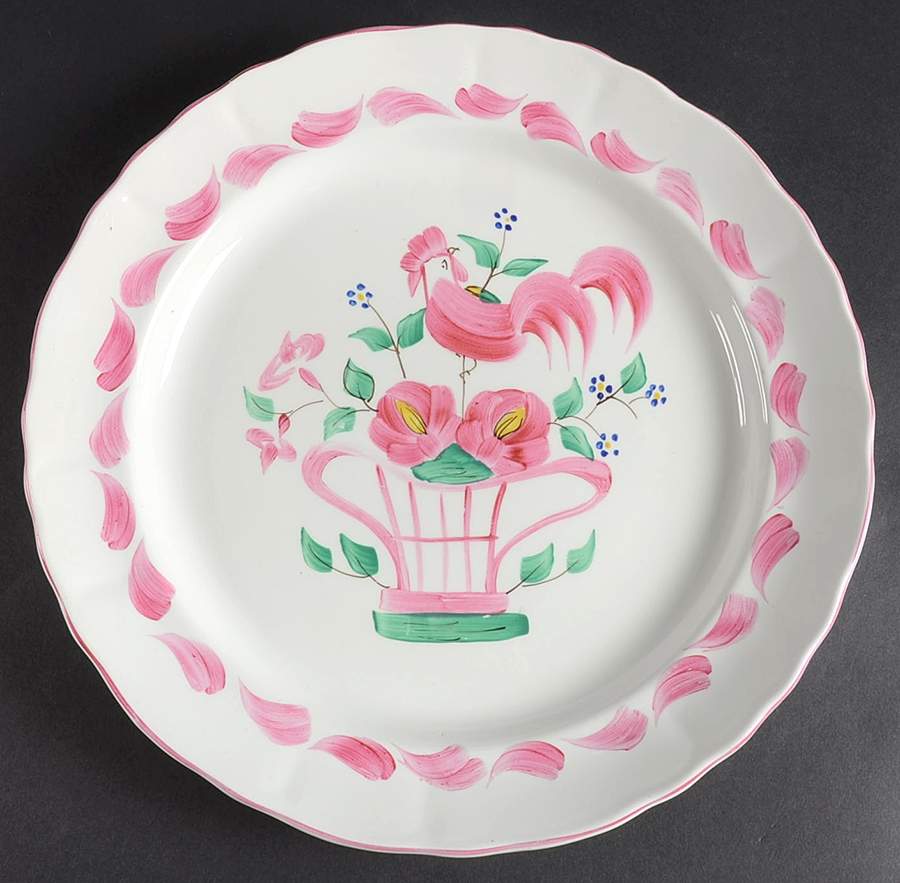 Chanticleer 12" Chop Plate (Round Platter) by Fondeville-1