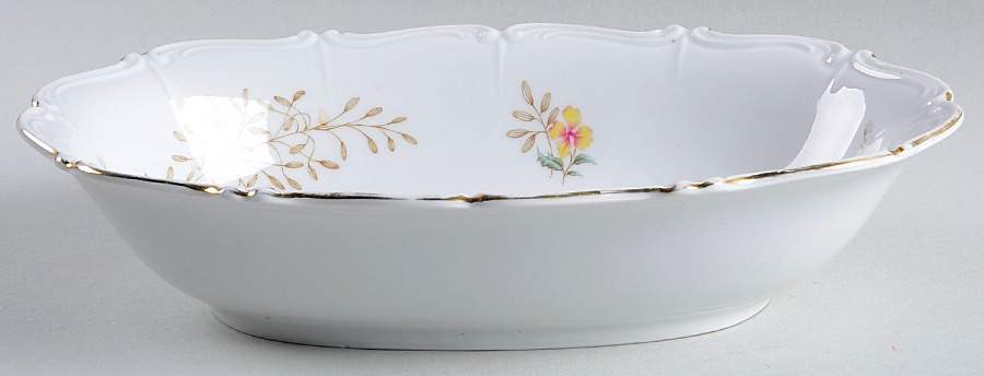 Wheatfield 9" Oval Vegetable Bowl by Forest-1