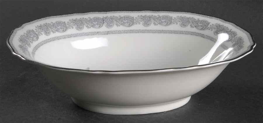 Argenta 10" Oval Vegetable Bowl by Franconia-Krautheim & Adelburg-1