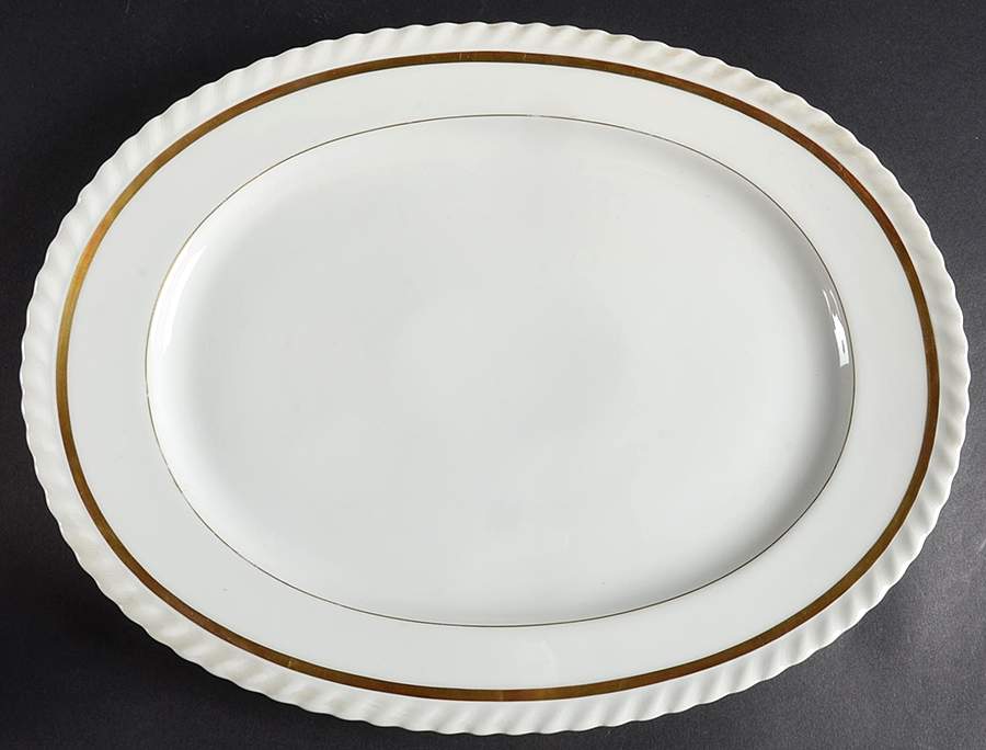 Aurelia 13" Oval Serving Platter by Franconia-Krautheim & Adelburg-1