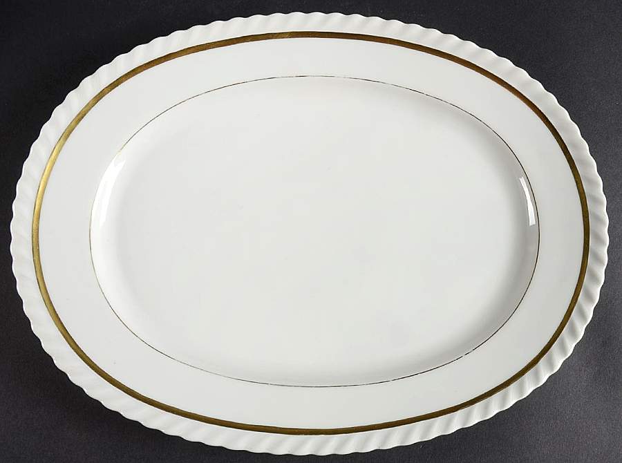 Aurelia 12" Oval Serving Platter by Franconia-Krautheim & Adelburg-1