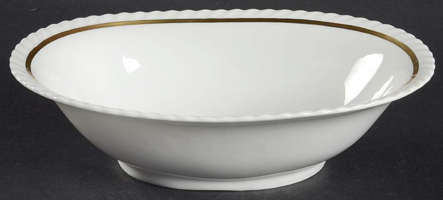 Aurelia 9" Oval Vegetable Bowl by Franconia-Krautheim & Adelburg-1