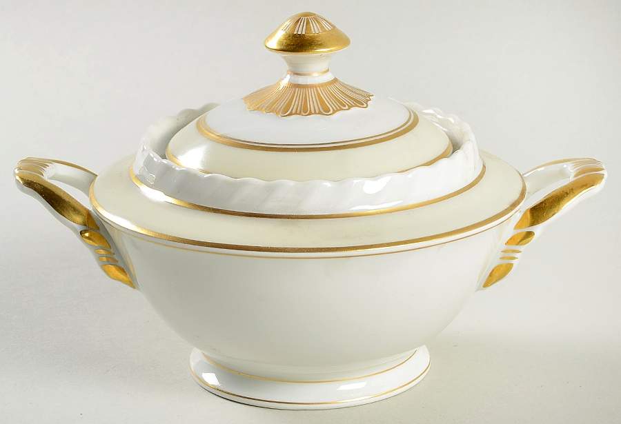 Aurelia Sugar Bowl & Lid by Franconia-Krautheim & Adelburg-1