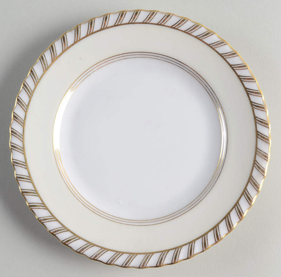 Baronial (White Center) Bread & Butter Plate by Franconia-Krautheim & Adelburg-1