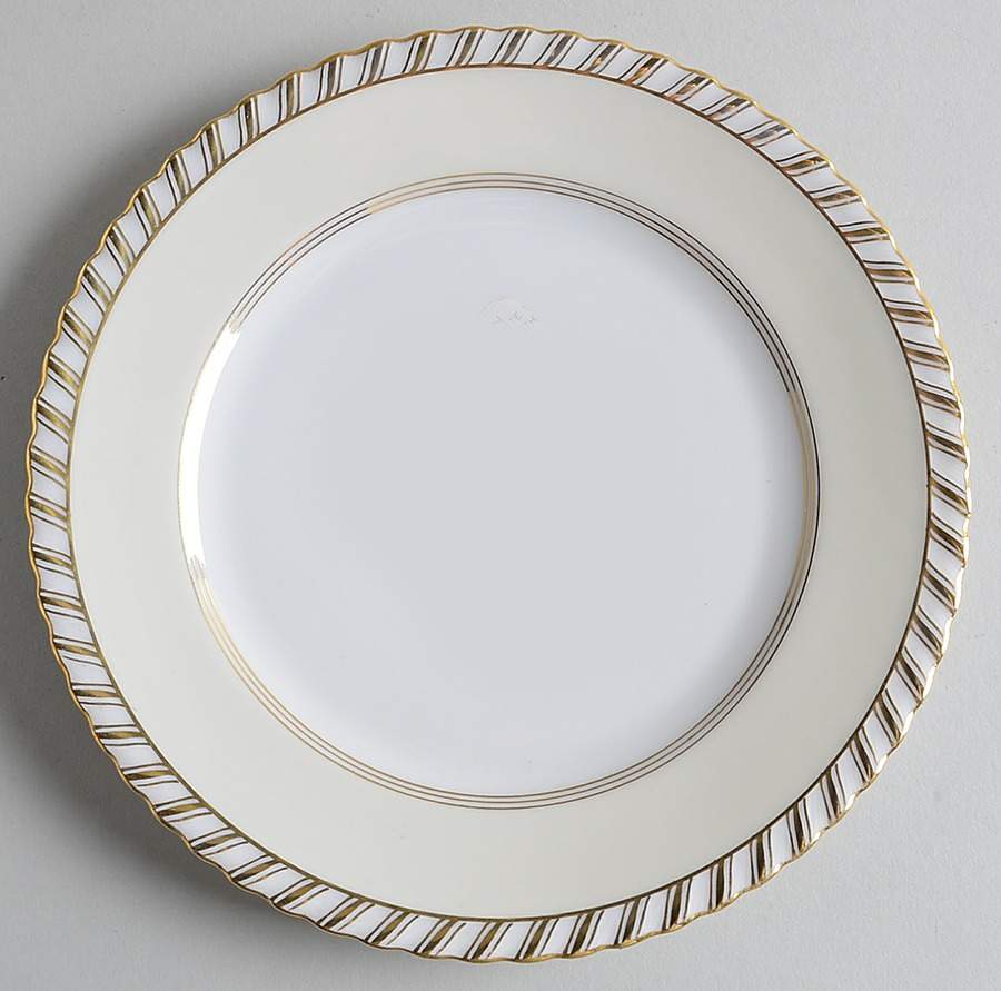 Baronial (White Center) Salad Plate by Franconia-Krautheim & Adelburg-1
