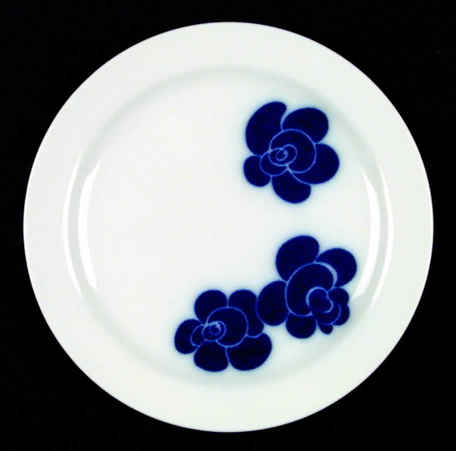 Blue Flower Dinner Plate by Franconia-Krautheim & Adelburg-1