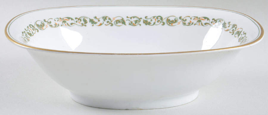 Camelot 9" Oval Vegetable Bowl by Franconia-Krautheim & Adelburg-1