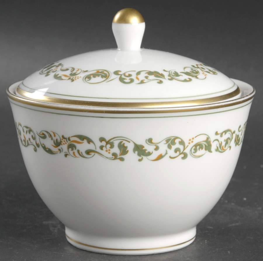 Camelot Sugar Bowl & Lid by Franconia-Krautheim & Adelburg-1