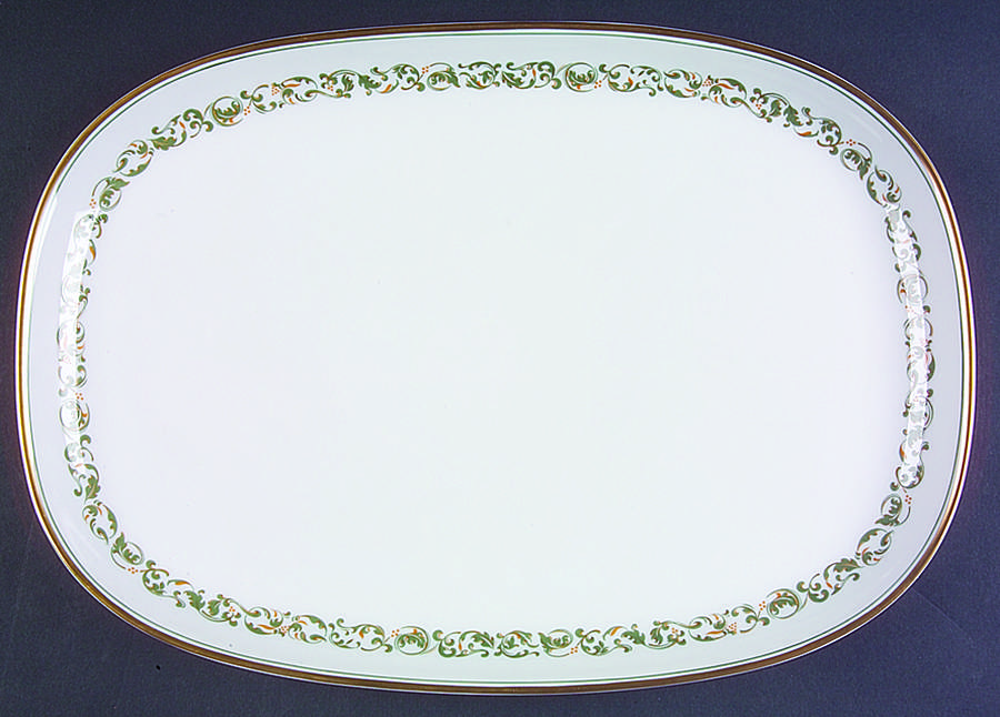 Camelot 13" Oval Serving Platter by Franconia-Krautheim & Adelburg-1