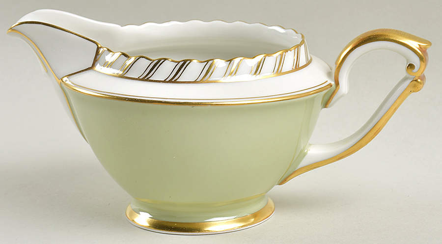 Celadonia Green Creamer by Franconia-Krautheim & Adelburg-1