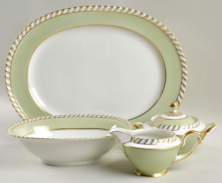 Celadonia Green 5 Piece Hostess Set by Franconia-Krautheim & Adelburg-1
