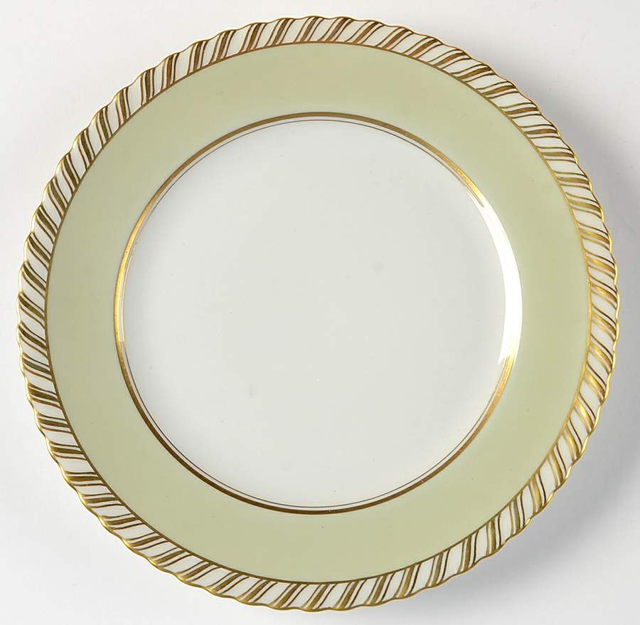 Celadonia Green Salad Plate by Franconia-Krautheim & Adelburg-1