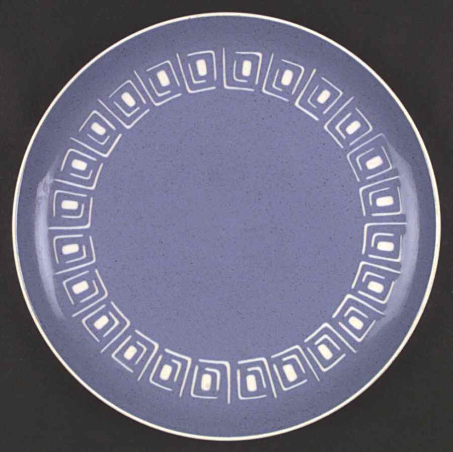 Colonnade Blue Dinner Plate by Franconia-Krautheim & Adelburg-1