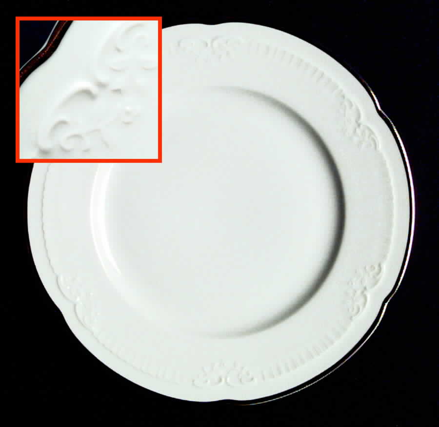 Crest Salad Plate by Franconia-Krautheim & Adelburg-1