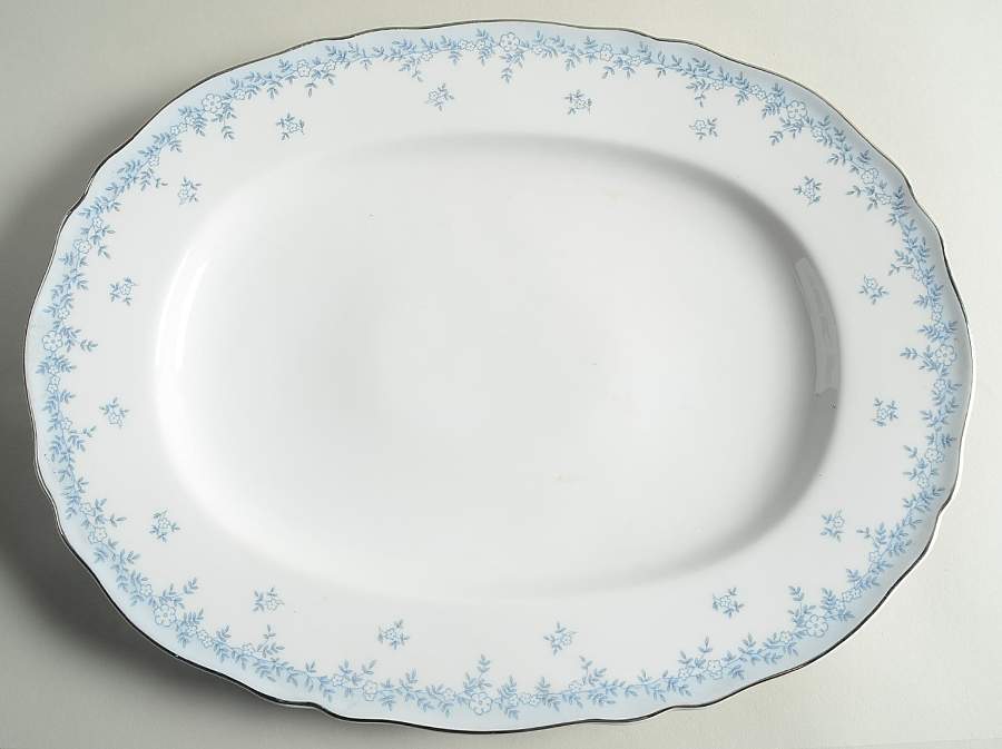 Delphine 15" Oval Serving Platter by Franconia-Krautheim & Adelburg-1