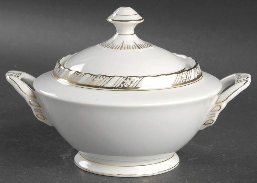 El Dorado Sugar Bowl & Lid by Franconia-Krautheim & Adelburg-1