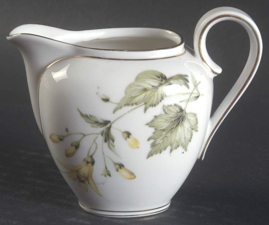 Forsythia (Gold Trim) Creamer by Franconia-Krautheim & Adelburg-1