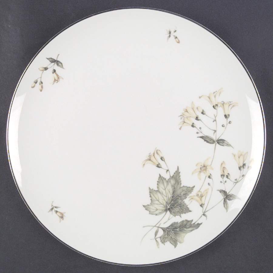 Forsythia (Platinum Trim) Dinner Plate by Franconia-Krautheim & Adelburg-1