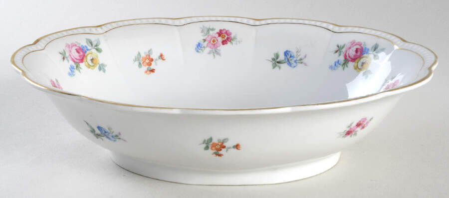 FR17 10" Oval Vegetable Bowl by Franconia-Krautheim & Adelburg-1