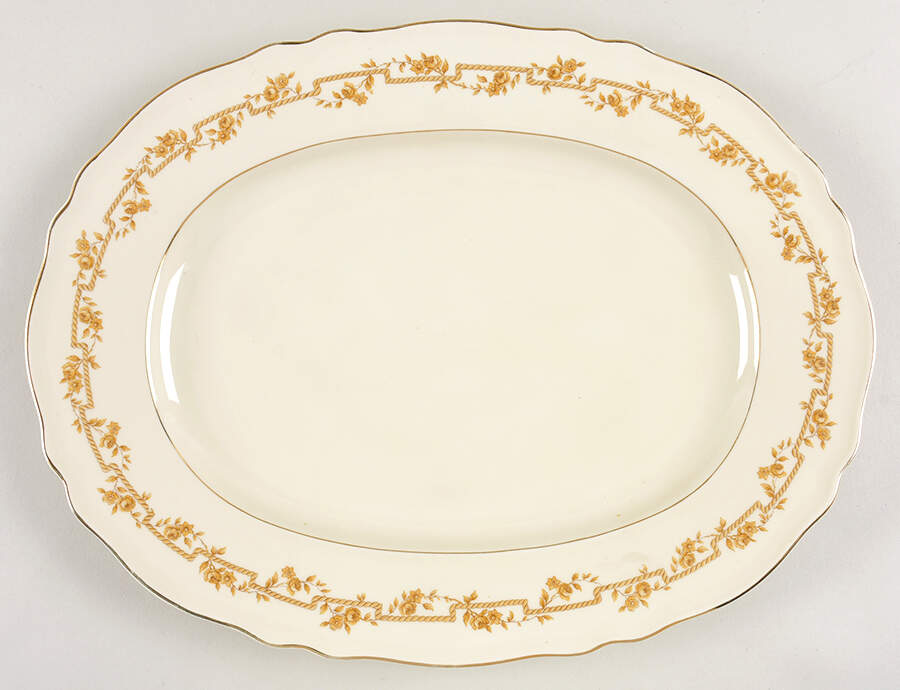FR23 15" Oval Serving Platter by Franconia-Krautheim & Adelburg-1