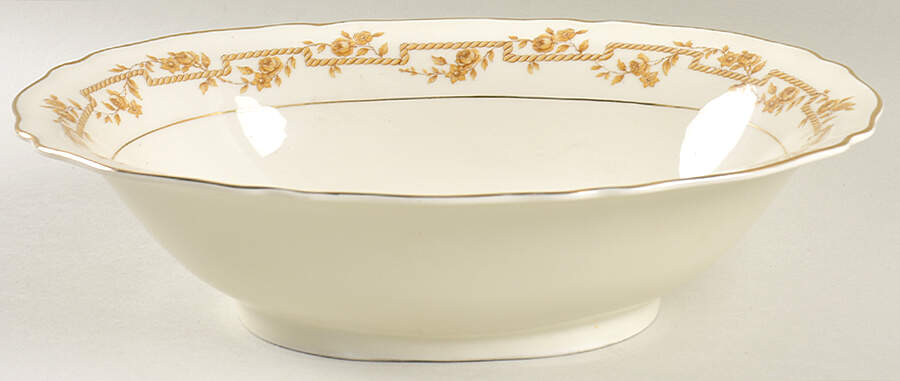 FR23 9" Oval Vegetable Bowl by Franconia-Krautheim & Adelburg-1