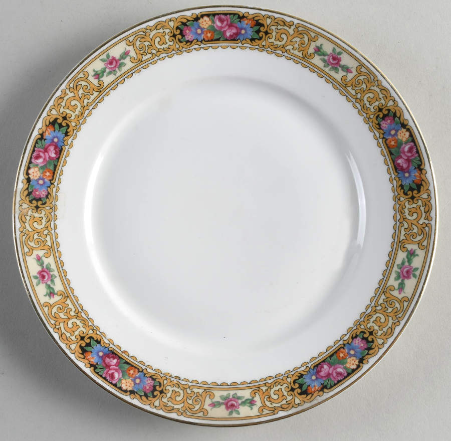 FR44 Salad Plate by Franconia-Krautheim & Adelburg-1