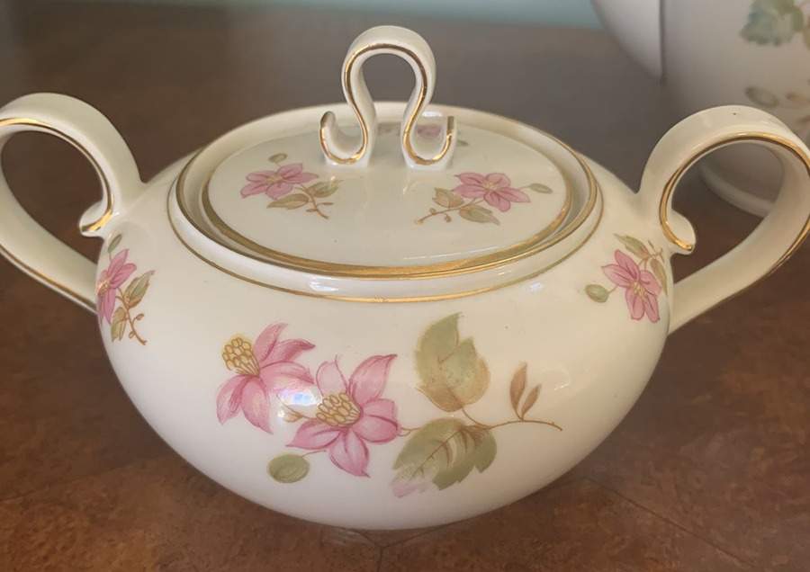 FR56 Sugar Bowl & Lid by Franconia-Krautheim & Adelburg-1