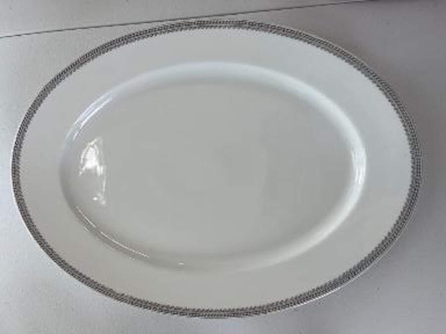 FR94 16" Oval Serving Platter by Franconia-Krautheim & Adelburg-1