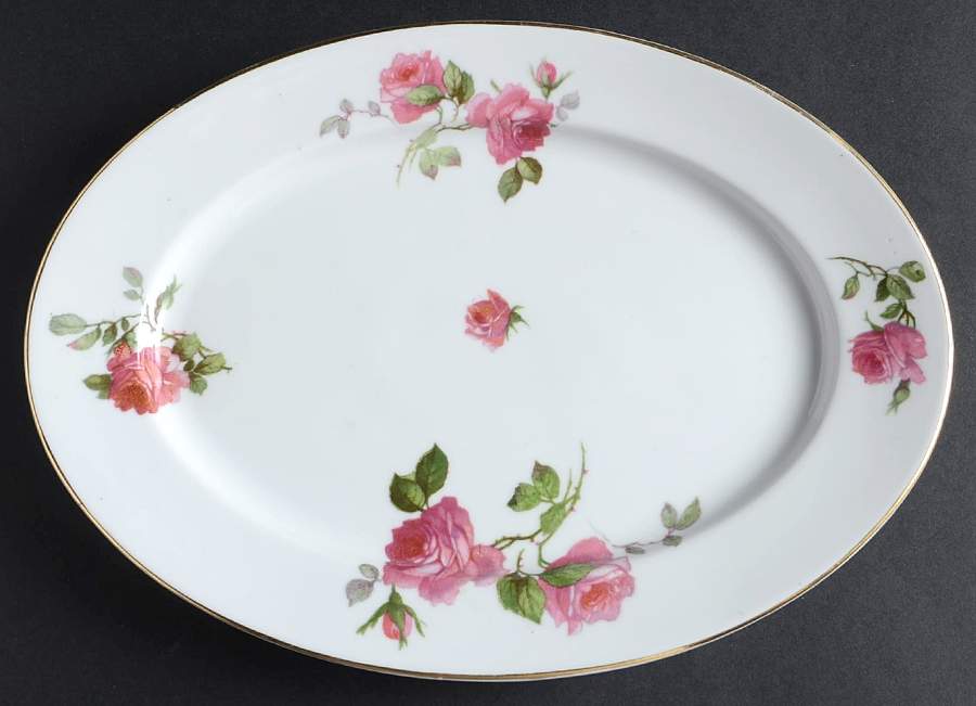 FR96 10" Oval Serving Platter by Franconia-Krautheim & Adelburg-1