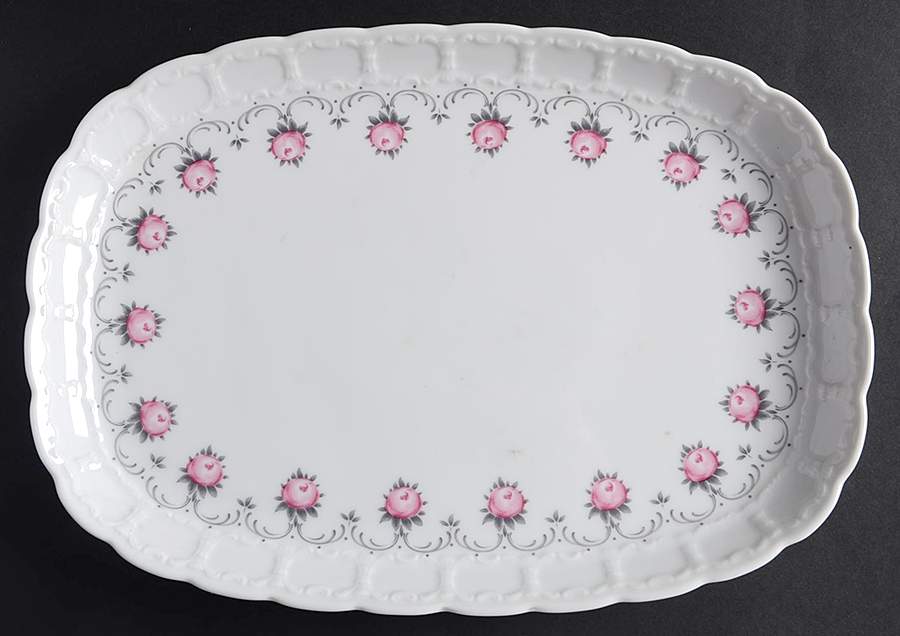 FR98 11" Oval Serving Platter by Franconia-Krautheim & Adelburg-1