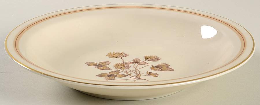 Golden Clover Rim Soup Bowl by Franconia-Krautheim & Adelburg-1