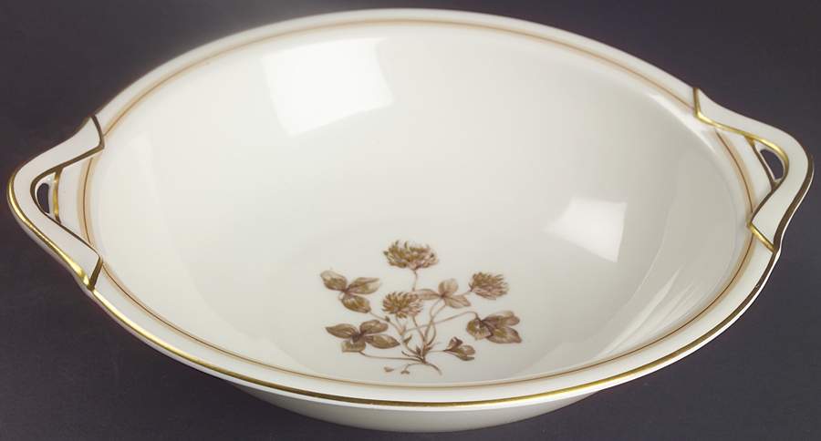 Golden Clover 10" Round Vegetable Bowl by Franconia-Krautheim & Adelburg-1