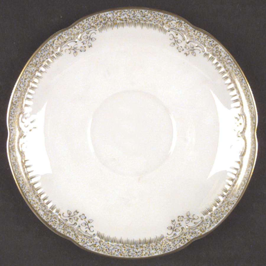 Golden Gem Saucer by Franconia-Krautheim & Adelburg-1