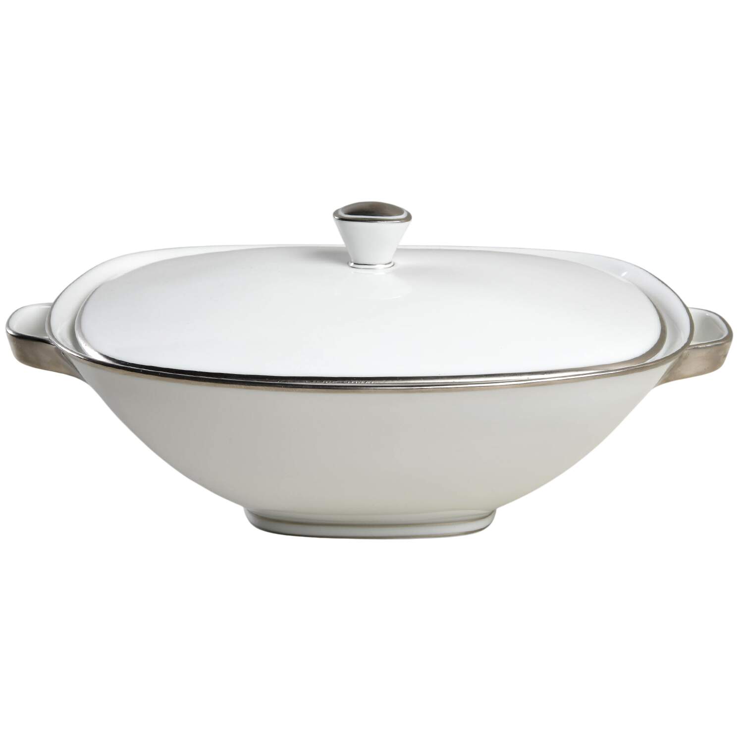 Gracious Rectangular Covered Vegetable by Franconia-Krautheim & Adelburg-1