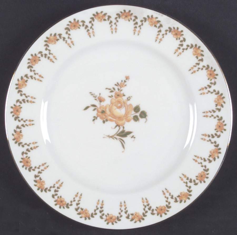 Harvest Gold Salad Plate by Franconia-Krautheim & Adelburg-1