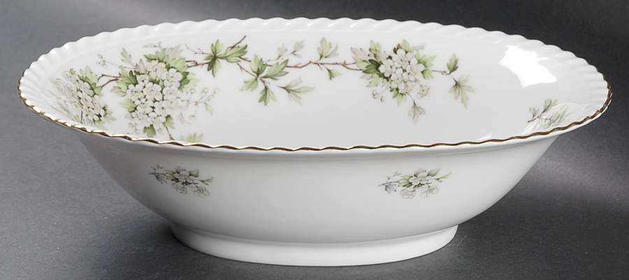 Hawthorn 10" Oval Vegetable Bowl by Franconia-Krautheim & Adelburg-1