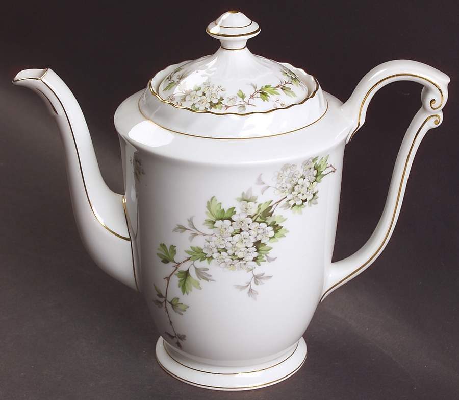 Hawthorn Coffee Pot & Lid by Franconia-Krautheim & Adelburg-1