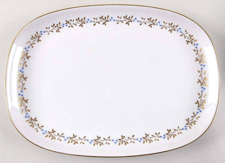 Noblesse 15" Oval Serving Platter by Franconia-Krautheim & Adelburg-1