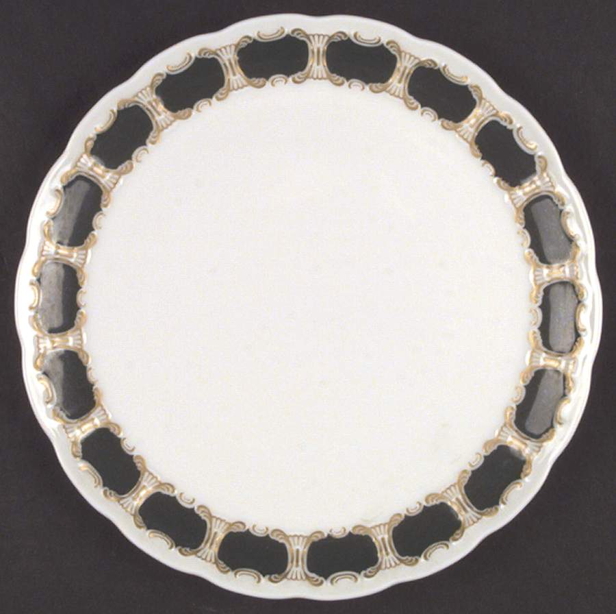 Orchestral Green Salad Plate by Franconia-Krautheim & Adelburg-1