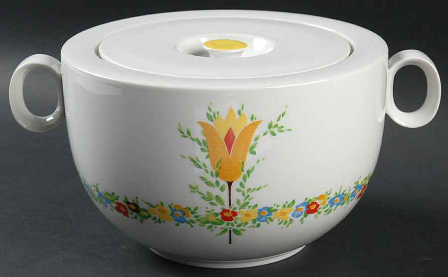 Palette Round Covered Vegetable by Franconia-Krautheim & Adelburg-1