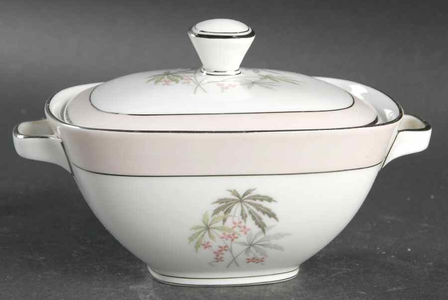Palm Springs Sugar Bowl & Lid by Franconia-Krautheim & Adelburg-1